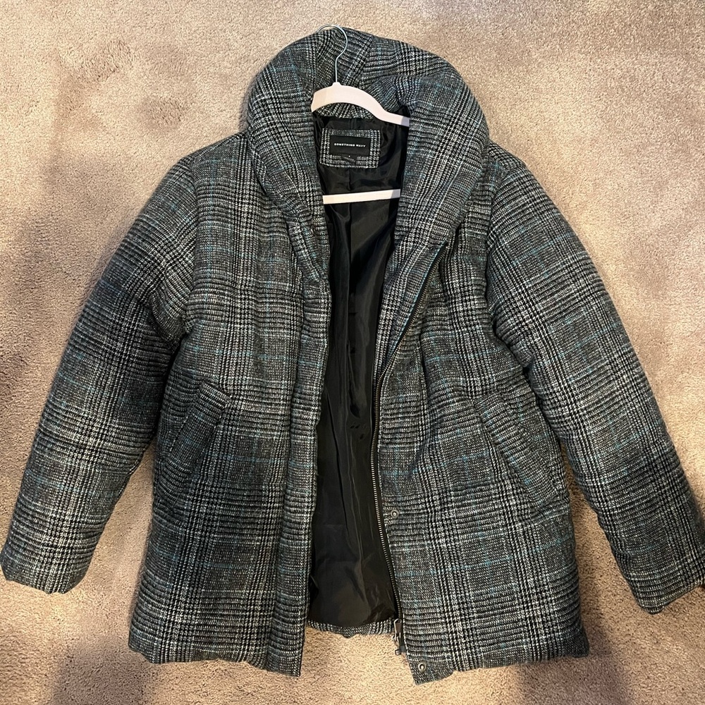 Something Navy Puffer Jacket